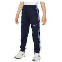 nike pantalon chandal pantalon de jogging ajuste bleu para nino