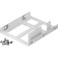 soporte para disco duro goobay universal 25 a 35 plata