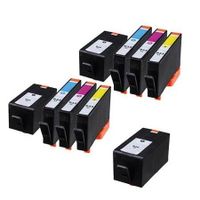 compatible multipack hp officejet 6820 e-all-in-one printer ink cartridges 9 pack -c2p23ae