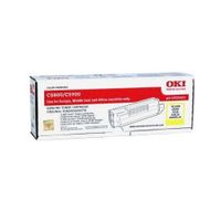 oki 43324421 toner amarillo original