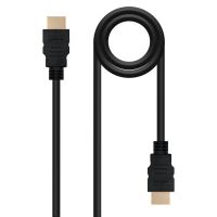 nanocable cable hdmi alta velocidad hec machomacho 15m negro
