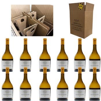 Lan Gran Vino Pazo Barrantes - Albariño De Rías Baixas - 13.5% Vol. - Pack 12 Botellas 75 Cl - 13,5% Vol.