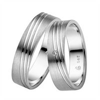 alianzas oro blanco 5mm