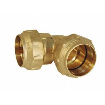 Codo Igual Latón (63mm)