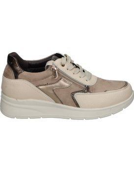 Zapato Con Cuña Amarpies Atl29353 En Color Crema 39
