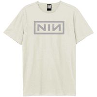 amplified clothing camiseta white logo para mujer