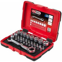 torsionpower carraca vasos y puntas 31 piezas 11 mm 9183050