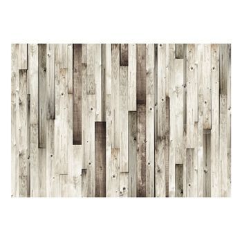 Papel Pintado 3d - Suelo De Madera (200x140 Cm)