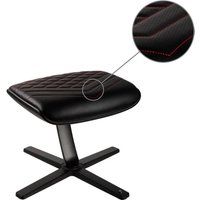 noblechairs nbl-fr-pu-br footrest - black  red black