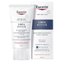 eucerin urearepair rich replenishing face cream