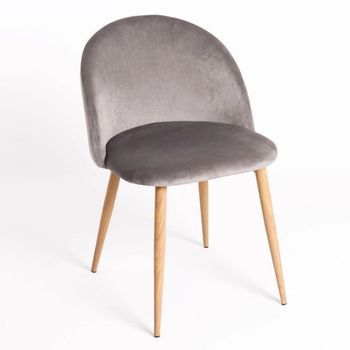 Dudeco Silla Bristol Gris Claro