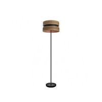 pie salon colet 1xe27 negromadera oscura 160x40x40 cm