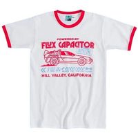 back to the future camiseta flux capacitor para mujer
