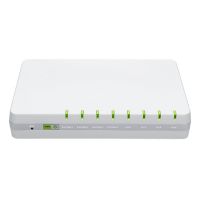 adaptador voip auerswald 90089 2 ethernet 4 puertos modem