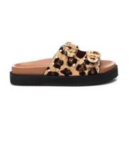 carmela para mujer 16240103-leopardo sandalias de piel 162401 marron 38 1 a 3cm ninguno casual animal print