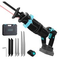sierra sable inalambrica longflex 4000 shockabsorber liberty bateria nexus 21v velocidad variable cecotec
