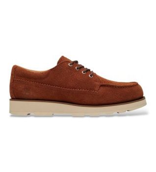 Timberland para hombre. TB0A43JGEIZ1 Zapatos de Piel Britton Mills marrón (41.5), Plano, Cordones, Casual