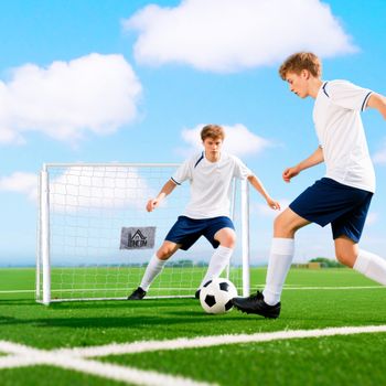 Portería de Fútbol Homcom - Estructura de Fútbol - Tamaño de Portería de Entrenamiento 186L X 62W X 123H cm - Estructura de Metal, Red de PE - con Clavos y Herramientas - Blanco