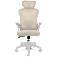 silla ergonomica drift drair35 beige respaldo malla reclinable reposabrazos abatible 120 kg