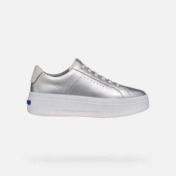 GEOX Gxcp-03 Mujer Plateado/blanco Lechoso