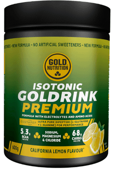 GoldNutrition Gold Bebida Isotónica Premium Limón 600 gr