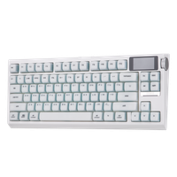 teclado mecanico inalambrico tri-modo epomaker g84 pro 80 con diseno ruso qwerty ansi bateria de 8000mah y retroiluminacion rgb