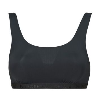 Emporio Armani Sujetador ALL OVER LOGO MESH BRALETTE para mujer