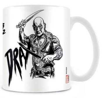 Pyramid Taza Cerámica Marvel Guardianes De La Galaxia Vol. 2 Drax