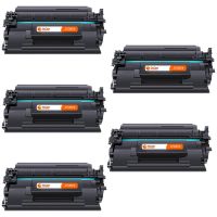 pccom essential hp cf287x87x toner compatible negro pack 5