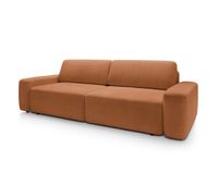 sofa bouli 257x105x82 naranja