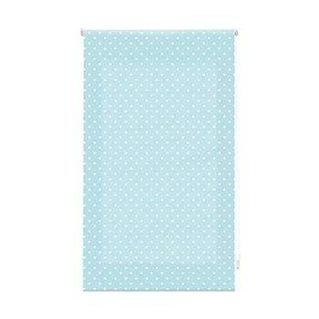 Estor Enrollable Premium - Estor Enrollable Tamaño 120x250 - Estor Premium Color Turquesa Con Motas Blancas | Blindecor