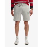 superdry para hombre m7110491a pantalon corto ath gris xl casual algodon