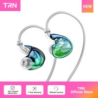 auriculares trn mermaid 1ba1dd2planar con controlador hibrido auriculares intrauditivos de alta fidelidad