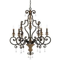 lampara de arana marquette 9 luces