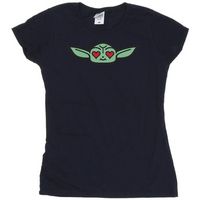 disney camiseta manga larga the mandalorian para mujer