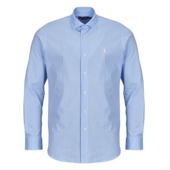 Polo Ralph Lauren Camisa manga larga CAMISA DE CORTE RECTO EN POPELÍN MICROESTAMPADO para hombre
