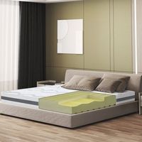 colchon ortopedico 105x200 cm firmeza media  altura 20 cm  tejido hipoalergenico y transpirable  propiedades ergonomicas y autoconformantes  hecho en italia