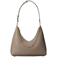 calvin klein jeans bolso emblem hw pebble top zip hobo para mujer
