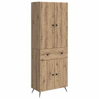 2 Uds. Roble Artisan Vidaxl