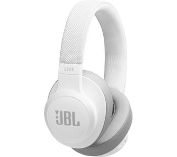 JBL Live 550BT Wireless Bluetooth Earphones - White, White