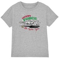 disney tops y camisetas merry force be with you para nino