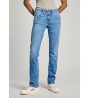 pepe jeans para mujer pl204729mq4 jeans slim lw azul 2830 casual algodon denim sostenible