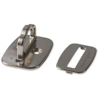 anclaje de sobremesa startech grande acero plata con tornillos y adhesivo