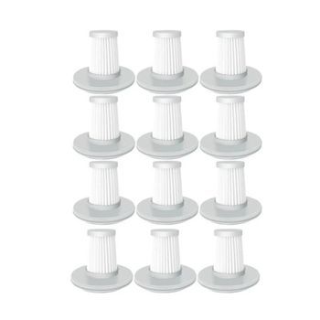 ¡promoción! 12 Piezas De Repuesto De Filtro Hepa Para Aspiradora Xiaomi Mijia Mite Removal Mjcmy01dy~18750