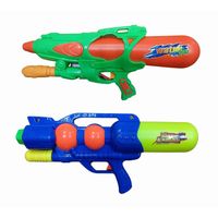 colorbaby pistola de agua 50 cm con cebador disponible en 2 colores