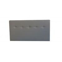 cabecero cama  polipiel moderno  15070 cm alaska gris
