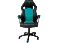 silla gaming - nacon ch-310 ergonomico altura regulable maximo 110 kg 5 ruedas negro y verde