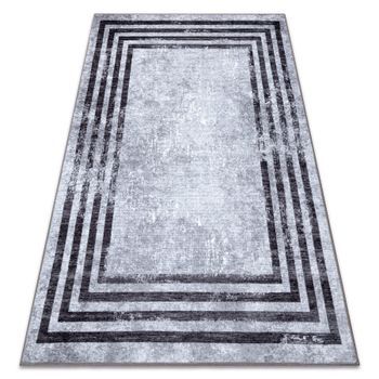 Alfombra Lavable Miro 51325.805 Geométrico, Líneas Antideslizante -  200x290 Cm