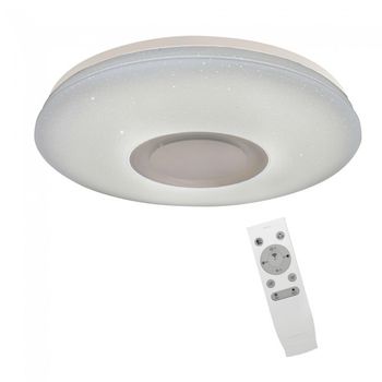 Plafón de techo led con altavoz smart redondo (36w)
