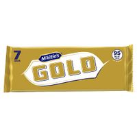 mcvities gold bars 7 pack